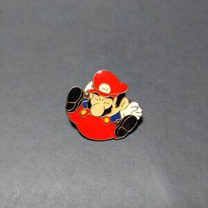 Vintage Rare 1988 Nintendo Super Mario Bros. Character Enamel Lapel Pin